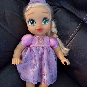 Brand new princess Rapunzel baby doll with accessories!